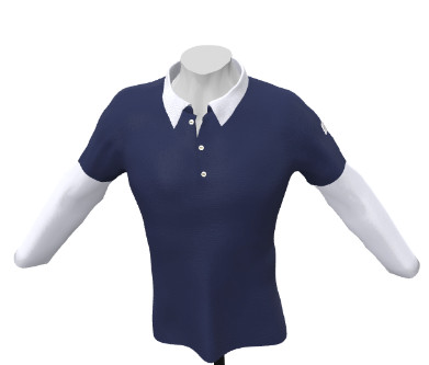 Polo for men to be configured