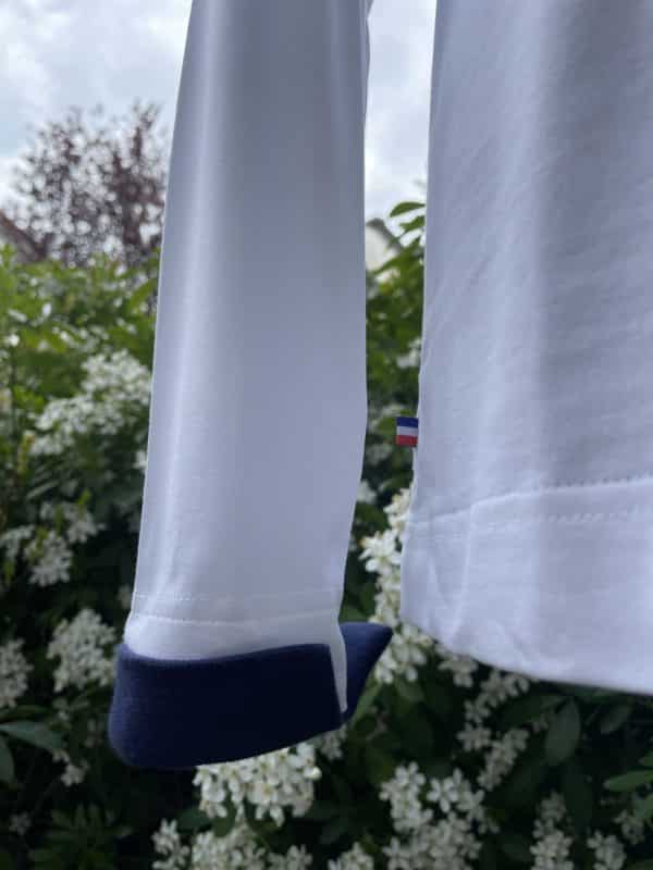 T-shirt Manches Longues & manchettes Bleu Marine – Image 2