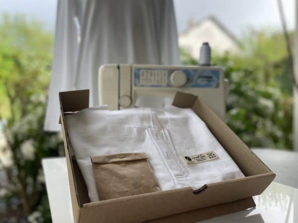 KIT à Coudre T-shirt Blanc Manches Longues mixte – Image 3