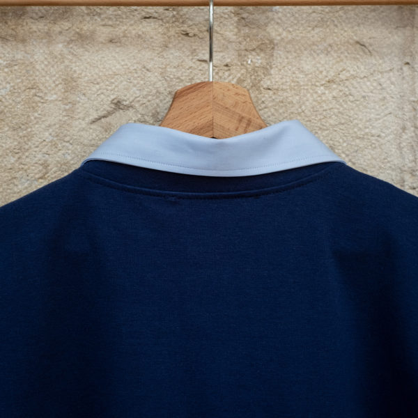 Navy Blue Polo Pack & Light Blue Shirt Collar - Image 3